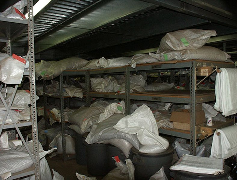 33 Bag Storage Area